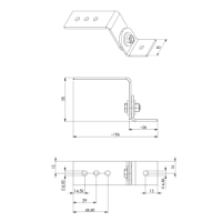 SYSTEMLED Luminare Rotatable Bracket Pair