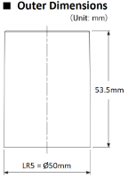 LR5 Ø50mm, Buzzer Unit, BLACK Body