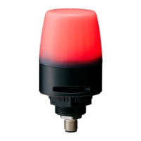 56mm Dia Multi-Colour Beacon, Alarm 12-24Vdc, M12 QD IP65