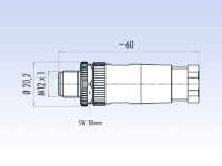 M12_Male_Straight_Field_Attachable