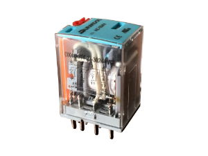 Durakool Industrial 4 pole Relay PB + Flag + LED 12VDC