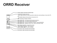 Orion DIN Rail Receiver, 3 Relays, 12 & 24Vdc