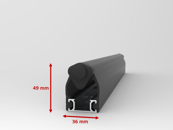 XL-AP30 Mounting Aluminium for CP49x30 Profile