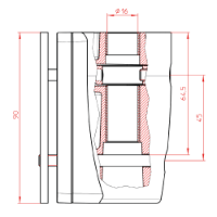 LENSLED II / UNILED II T-Slot Bracket