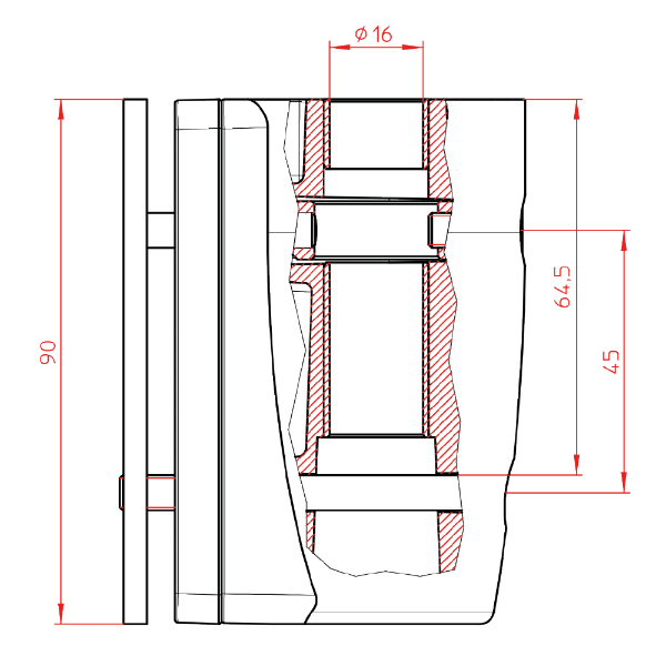 LENSLED II / UNILED II T-Slot Bracket