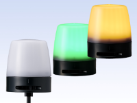 56mm Dia Multi-Colour Beacon, Alarm, USB Direct Mnt IP65