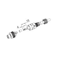 Lutronic M12 4 Pole Male Straight Screw Contact 3-6.5mm OD