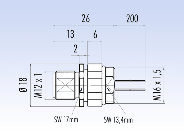 M12_Male_M16_Rotatable_Panel_Mount