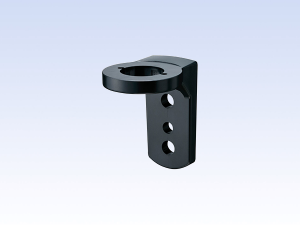 NE Series Upper Pole Mount Bracket Black